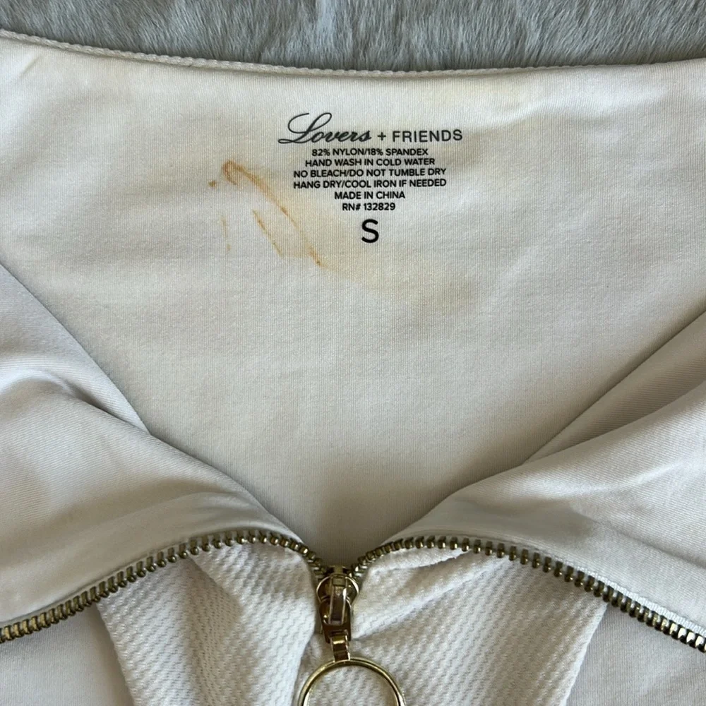 Lovers & Friends Chelsey Zip Front High Waisted Bikini Bottom - Picture 6 of 6